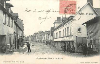 CPA FRANCE 27 " Montfort sur Risle, Le bourg"