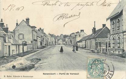 CPA FRANCE 27 " Nonancourt, Porte de Verneuil"