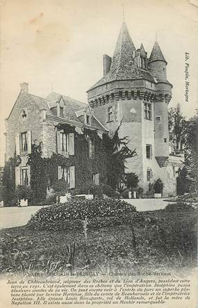 CPA FRANCE 85 "Saint Germain, Chateau des Roche Baritaut"