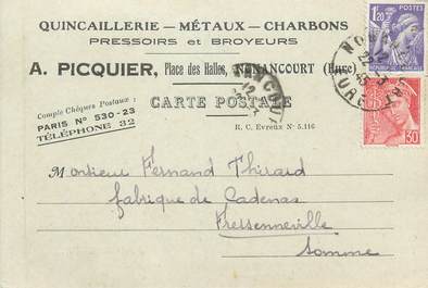 CPA FRANCE 27 " Nonancourt"/ QUINCAILLERIE A. Picquier