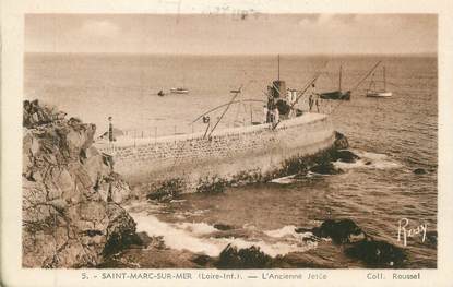 CPA FRANCE 44 " St Marc sur Mer, L'ancienne jetée"