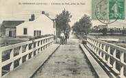 44 Loire Atlantique CPA FRANCE 44 " Cordemais, Avenue du Port prise du pont"