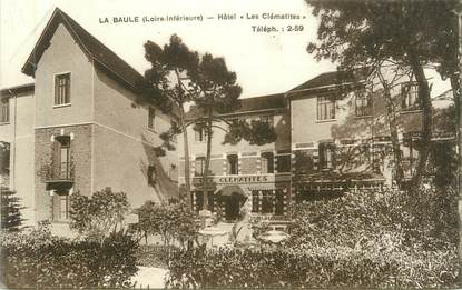 CPA FRANCE 44 "La Baule, Hôtel Les Clématites"