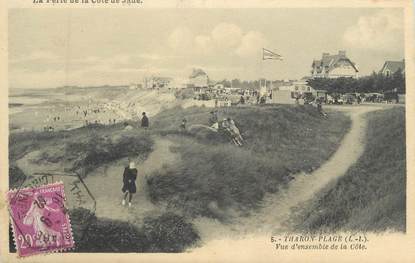 CPA FRANCE 44 " Tharon Plage, Vue d'ensemble de la côte"