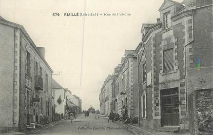 CPA FRANCE 44 " Riaillé, Rue du Calvaire"