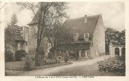 CPA FRANCE 79 " Vallans, Le château "