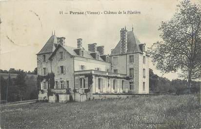 CPA FRANCE 86 " Persac, Château de la Pilatière"