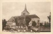 86 Vienne CPA FRANCE 86 " Sossais, L'église et le monument aux morts"