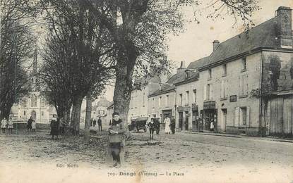 CPA FRANCE 86 " Dangé, La Place"