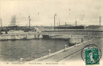 CPA FRANCE 59 "Dunkerque, Bassin Freycinet"