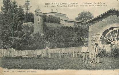 CPA FRANCE 26 " Anneyron, Château de Saleton"