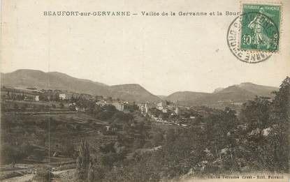 CPA FRANCE 26 " Beaufort sur Gervanne, Vallée de la Gervanne"