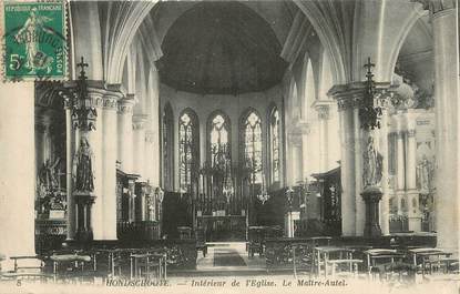 / CPA FRANCE 59 "Hondshoote, intérieur de l'église"