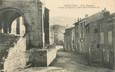 CPA FRANCE 43 " Auzon, Porche de l'église et grande rue"