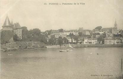 / CPA FRANCE 44 "Pornic, panorama de la ville"