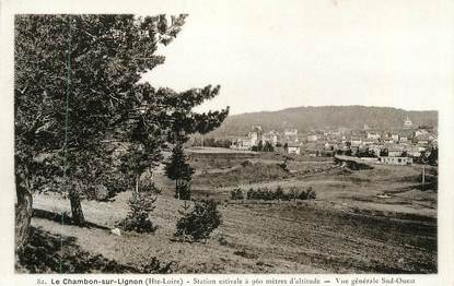 CPSM FRANCE 43 "Le Chambon sur Lignon, Vue générale"