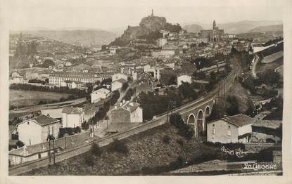 CPSM FRANCE 43 "Le Puy, Vue panoramique prise de la Route de Saugues"