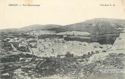 CPA FRANCE 13 "Orgon, Vue panoramique"