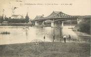 69 RhÔne CPA FRANCE 69 " Villefranche sur Saone, Le Pont de Fraus"