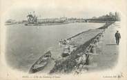 89 Yonne CPA FRANCE 89 " Sens, L'Ile du Faubourg d'Yonne"