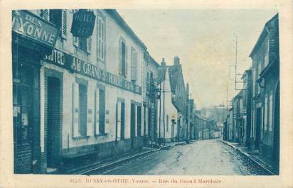 CPA FRANCE 89 " Bussy en Othe, Rue du Grand Marchais"