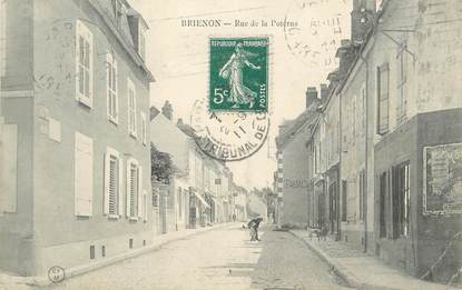 CPA FRANCE 89 " Brienon, Rue de la Poterne"