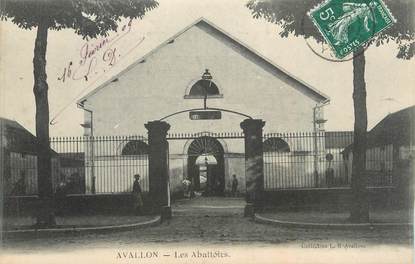 CPA FRANCE 89 " Avallon, Les abattoirs"