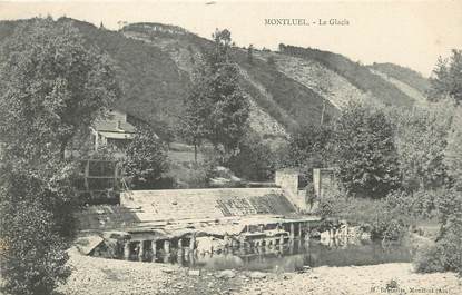 / CPA FRANCE 01 "Montluel, le glacis"