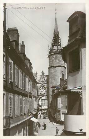 CPA FRANCE 89 " Auxerre, L'horloge"