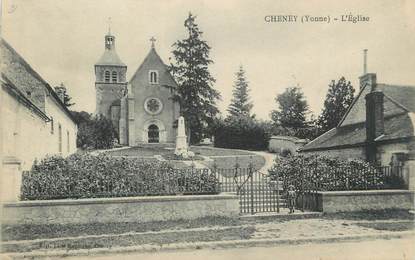 CPA FRANCE 89 "Cheney, L'église"