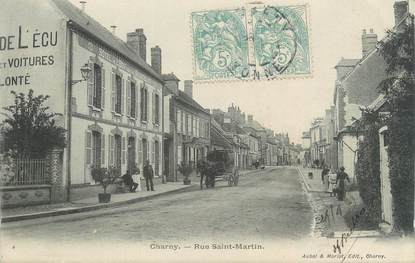 CPA FRANCE 89 " Charny, Rue St Martin"