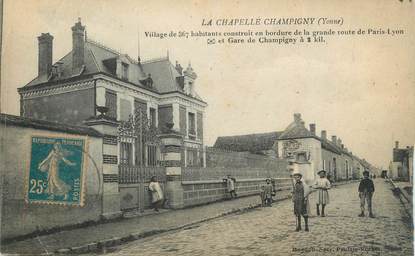CPA FRANCE 89 " La Chapelle Champigny"