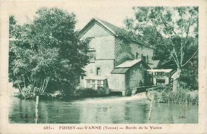 CPA FRANCE 89 "Foissy sur Vanne, Bords de la Vanne"