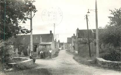 CPSM FRANCE 89 "Gisy les Noble, Rue des Marais"