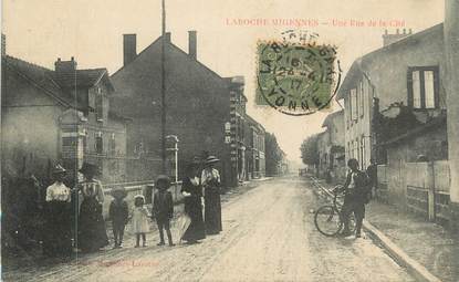 CPA FRANCE 89 "Laroche- Migennes, Rue de la cité"