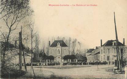 CPA FRANCE 89 "Migennes Laroche, La Mairie et les Ecoles"