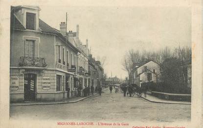 CPA FRANCE 89 "Migennes Laroche, L'avenue de la gare"