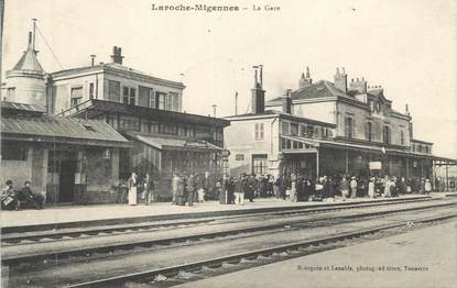 CPA FRANCE 89 "Laroche - Migennes, La gare"