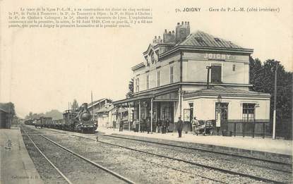 CPA FRANCE 89 " Joigny, Gare du PLM"