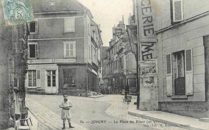 CPA FRANCE 89 " Joigny, La Place du Pilori"
