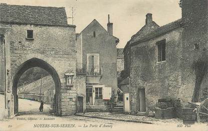 CPA FRANCE 89 " Noyers sur Serein, La Porte d'Aunay"