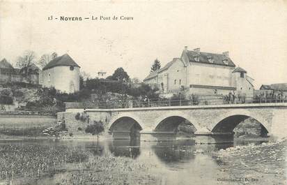 CPA FRANCE 89 " Noyers, Le Pont de Cours"