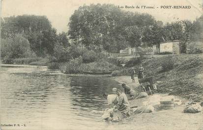 CPA FRANCE 89 " Port Renard, Les bords de l'Yonne"