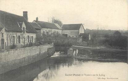 CPA FRANCE 89 " St Privé, Vannes sur le Loing"