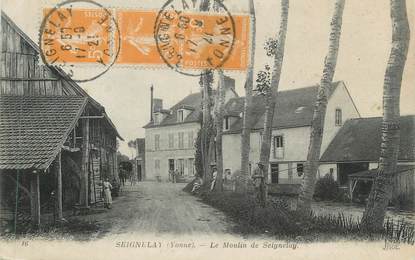 CPA FRANCE 89 " Seignelay, Le Moulin"