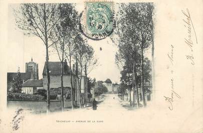 CPA FRANCE 89 " Seignelay, Avenue de la Gare"