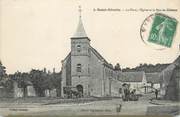 89 Yonne CPA FRANCE 89 " St Sérotin, La place, l'église et la Rue du Château"