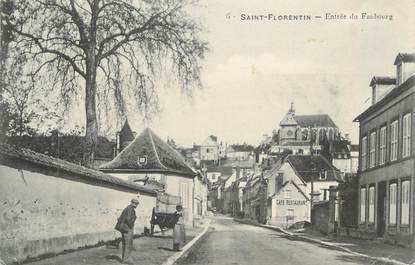 CPA FRANCE 89 " St Florentin , Entrée du Bourg"