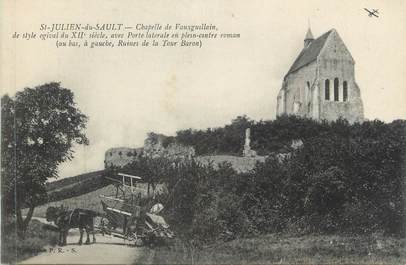 CPA FRANCE 89 " St Julien du Sault, La Chapelle de Vauxguillain"