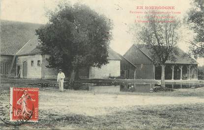 CPA FRANCE 89 " Environs de Villeneuve sur Yonne, La Ferme des Sèves"